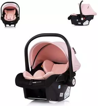 Chipolino Amore i-Size Babyschale Gruppe 0+ (0-13kg), rosa (STKAM02606PP)