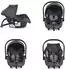 Moni Trio i-Size Babyschale (40-87cm), grau (111346)