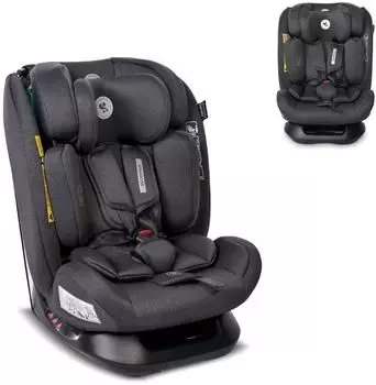 Lorelli Scorpius i-Size Kindersitz 40-150cm, 5-Punkt-Sicherheitsgurt, schwarz