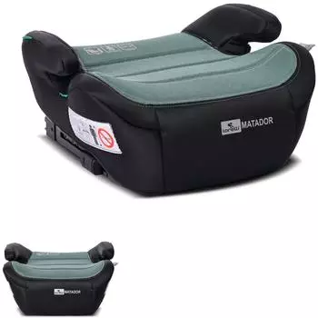 Lorelli Matador Kindersitz-Sitzerhöhung i-Size, Isofix, 125-150cm (10071732407)