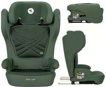 Lorelli Rigel i-Size Kindersitz faltbar, ISOFIX, 100-150cm, grün (ECE R129/03)