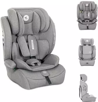 Lorelli Adventure Kindersitz i-Size, 76-150cm, bis 36kg, dunkelgrau