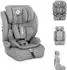 Lorelli Adventure Kindersitz i-Size, 76-150cm, bis 36kg, dunkelgrau