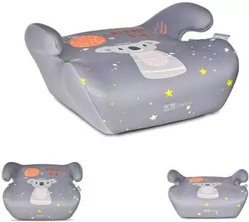 Lorelli Orion Kindersitzerh&ouml;hung i-Size, 125-150cm, grau (Orion)
