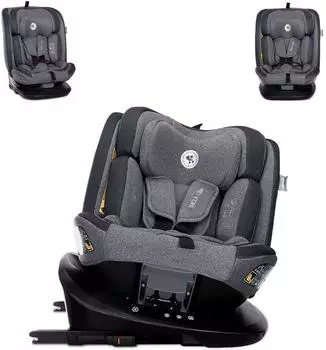 Lorelli Imola i-Size Kindersitz 40-150cm, Isofix, 360&deg; Drehung, grau (10072012506)