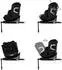 Chipolino Clima Air i-Size Kindersitz 40-150cm, Isofix, Lüftung/Heizung, schwarz (Clima Air)