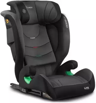 Nukido Louis Soft Kindersitz 15-36kg, Gruppe 2+3, ISOFIX, schwarz/grau (5903890622992)