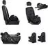 Lorelli Cosmos i-Size Kindersitz 125-150cm, Isofix, schwarz (Cosmos)
