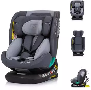 Chipolino Supreme i-Size Kindersitz 40-150cm, 360&deg; drehbar, Isofix