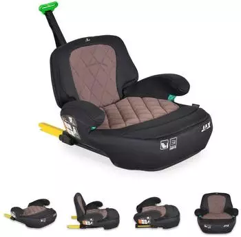 Cangaroo Jax Kindersitzerhöhung i-Size 125-150cm Isofix, rosa (111395)