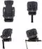 Chipolino Tourino i-Size Kindersitz (40-150cm) Isofix, drehbar, dunkelgrau