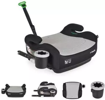 Cangaroo i-Swift Kindersitzerhöhung Gruppe 3 125-150cm grau (111392)