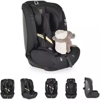 Moni i-Size Start Kindersitz 76-150cm, schwarz (110998)