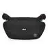 Moni Jet i-Size Kindersitzerhöhung Gruppe 3 (125-150cm), waschbarer Armlehnen-Bezug, schwarz