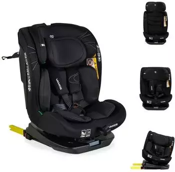 Moni Vamos i-Size Kindersitz 40-150cm Isofix, schwarz (112318)