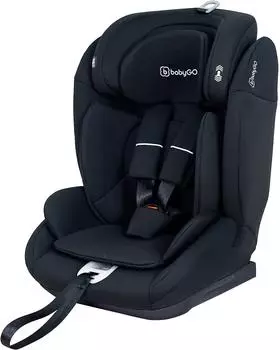 babyGO Lumo Kindersitz i-Size 76-150cm, schwarz (2251)