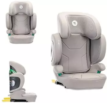 Lorelli Growgo Kindersitz i-Size 100-150cm, Isofix, klappbar, grau (10072182604)