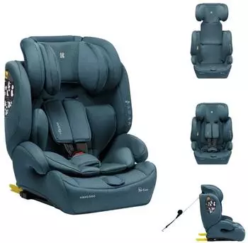 KIKKABOO I-Bronn i-Size Kindersitz 76-150cm Isofix, Top Tether, grün (31002140012)