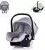 Chipolino Aura Babyschale i-Size Gruppe 0+, 40-85cm, grau gemustert (STKAUR02502CL)