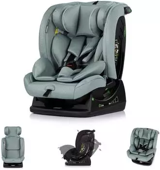 Chipolino Aviato Kindersitz i-Size 40-150cm, Gruppe 0/1/2/3, türkis (STKAVT02504BA)