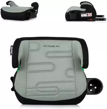 Chipolino Go Boost Kindersitzerhöhung i-Size Isofix 125-150cm, grün