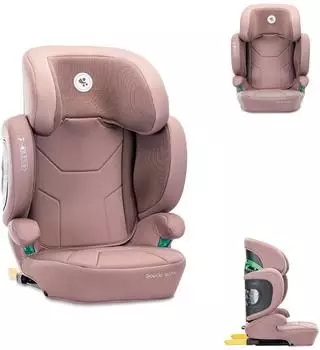 Lorelli Growgo i-Size Kindersitz mit Isofix, klappbar, rosa (10072182606)