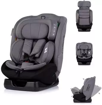 Chipolino Mondial i-Size Kindersitz 40-150cm, anthrazit (STKMND02602CH)