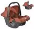 Lorelli Joy i-Size Babyschale 40-87cm, Faltdach, Memory-Schaum, braun (10071912408)