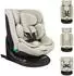 KIKKABOO i-Van i-Size Kindersitz Isofix 40-150cm, beige (Gruppe 0+/1/2/3)