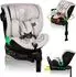 Lionelo Harmony i-Size Kindersitz 360° drehbar, ISOFIX, 0-36kg (LO-HARMONY I-SIZE BEIGE SAND BAMBOO)