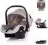 Chipolino Aura i-Size Babyschale & Isofix-Basisstation Set, hellbraun (40-85cm) (ASC0289HBR+ASC0100)