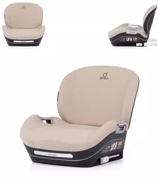 Chipolino Genesis i-Size Kindersitzerh&ouml;hung mit R&uuml;ckenlehne, Isofix, 125-150cm, beige