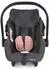 Moni Trio Set Babyschale mit Isofix-Basis Royal, i-Size (40-87cm), rosa (ASM0180ROS+ASM0101SCH)