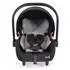 Moni Babyschale Multi Set mit Isofix-Basis Royal, i-Size (40-87cm), grau (ASM0295GRA+ASM0101SCH)