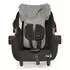 Moni Babyschale Multi Set mit Isofix-Basis Royal, i-Size (40-87cm), grau (ASM0295GRA+ASM0101SCH)