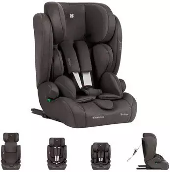 KIKKABOO i-Cross Kindersitz i-Size 76-150cm Isofix Top Tether, braun (31002140008)