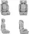 Lorelli Adventure Kindersitz i-Size, 76-150cm, bis 36kg, hellgrau (10071942604)