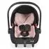 Moni Babyschale Multi Set mit Isofixbasis Royal, i-Size (40-87cm), Gruppe 0+, rosa (ASM0295ROS+ASM0101SCH)