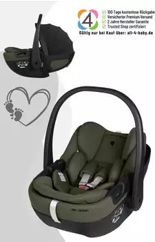 ABC Design Babyschale mit Liegefunktion Calla i-Size olive