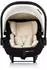 Chipolino Amore i-Size Babyschale mit Isofix-Basisstation Gruppe 0+ beige-schwarz (ASC0288BES+ASC0100SCH)
