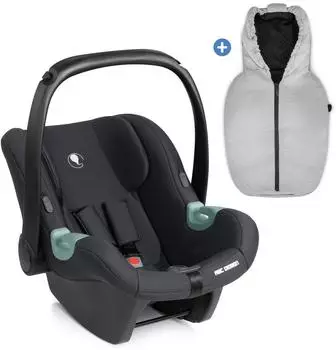 ABC Design Tulip i-Size Babyschale, schwarz, 45-85cm (0-15 Monate)