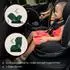 Lionelo Bastiaan i-Size Kindersitz 360° drehbar, 0-36kg, ISOFIX (LO-BASTIAAN I-SIZE GREEN FOREST)