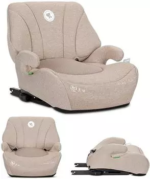 Lorelli Pyxis Kindersitzerh&ouml;hung Isofix i-Size 125-150cm, beige (Pyxis)