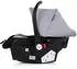 Chipolino Amore i-Size Babyschale Set mit Isofix-Basis Gruppe 0+ (0-13kg), hellgrau