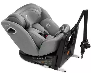 Nurse Scala i-Size Kindersitz 40-150cm, 360&deg; drehbar, ISOFIX, grau (7060 Z11)
