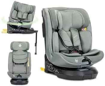 Lorelli Solaris i-Size Kindersitz 360° drehbar, ISOFIX, 40-150cm, grün (Solaris)