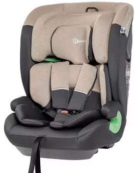 babyGO Lumo i-Size Kindersitz 15-36kg, beige (2254)