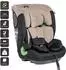 babyGO Lumo i-Size Kindersitz 15-36kg, beige (2254)
