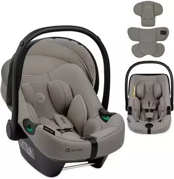 Lionelo ASTRID i-Size Babyschale Gruppe 0+, beige taupe (LO-ASTRID I-SIZE BEIGE TAUPE)