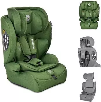Lorelli Adventure Kindersitz i-Size 76-150cm, bis 36kg, grün (Adventure)